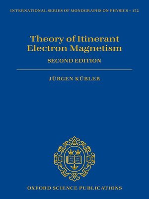 cover image of Theory of Itinerant Electron Magnetism